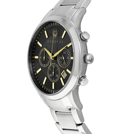 MEN'S DONOVAL WATCHES CHRONOSTAR DL0025 - CHRONOGRAPH + BOX (zdo004b)