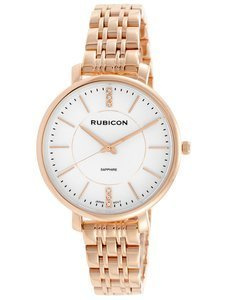 ZEGAREK DAMSKI RUBICON RNBE52 - SZAFIROWE SZKŁO (zr616c)