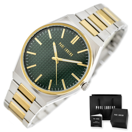 PAUL LORENS MALE WATCH - PL20013B-8D2 (zg384c) + BOX