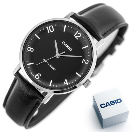 ZEGAREK MĘSKI CASIO  MTP-VT03L-1B + BOX