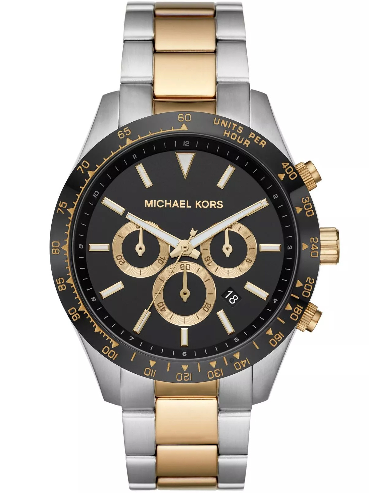 PÁNSKE HODINKY Michael Kors Layton Chronograph MK8784 + BOX (zm009d)