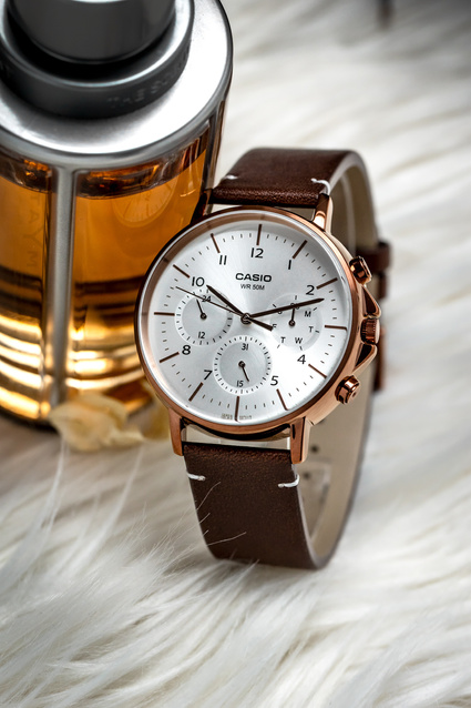 CASIO MTP-E321RL-5A MEN'S WATCH (zd190b) + BOX