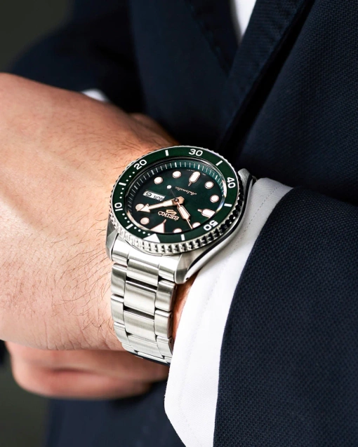 MEN'S WATCH SEIKO 5 SRPD63K1 AUTOMATIC + BOX