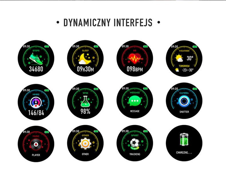 SMARTWATCH G. Rossi SW010-1 silver/white (sg005a)