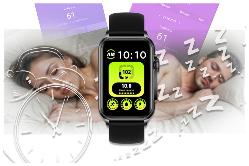 SMARTWATCH UNISEX Rubicon RNCF06 - SPORTS MODES, PULSOKSYMETER (sr051a)