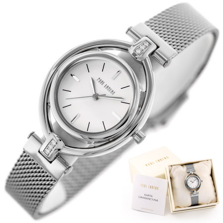 PAUL LORENS WOMEN'S WATCH - PL13628B-3C1 (zg555b) + BOX