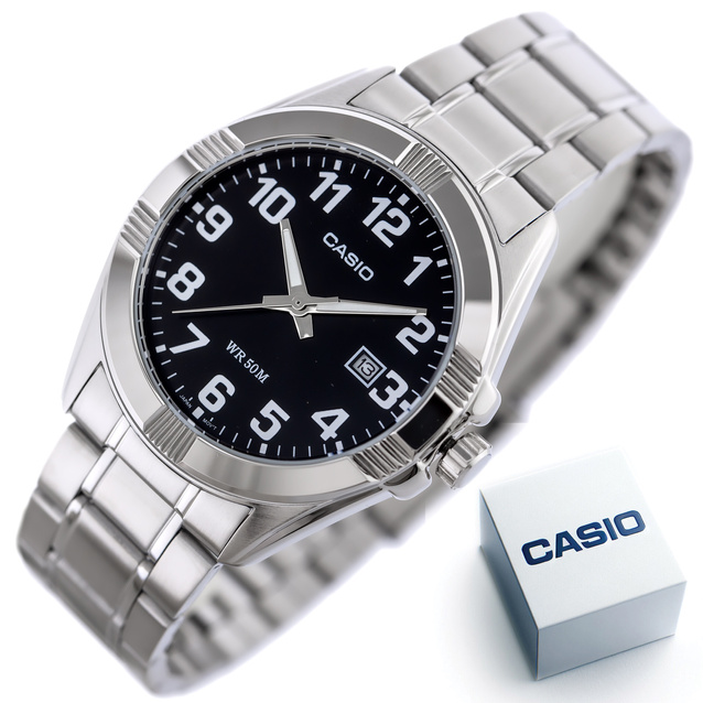 CASIO MTP-1308D-1B MEN'S WATCH (zd177d) + BOX