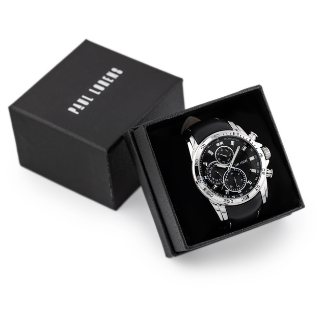PAUL LORENS MALE WATCH - PL9753A8-1A1 (zg364a) + BOX
