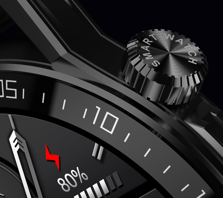 Rubicon RNCE88 MEN'S SMARTWATCH - CONNECTIONS, OWN dial (sr033d)