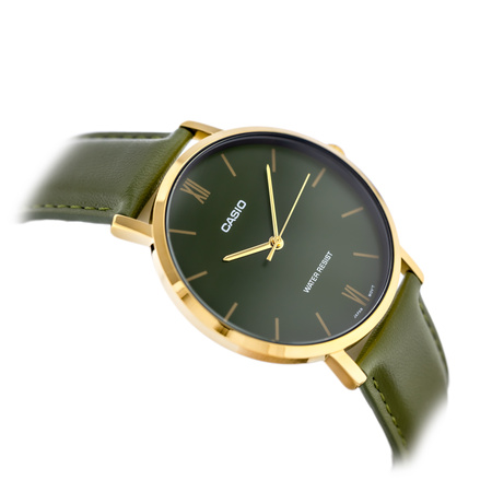 CASIO MEN'S WATCH MTP-VT01GL-3B + BOX