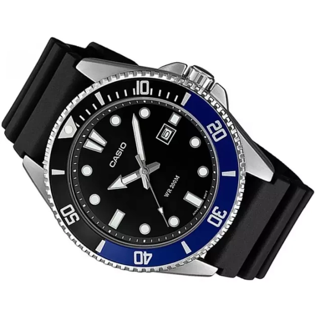 CASIO MEN'S WATCH MDV 107-1A2 WR200 (zd172a) + BOX