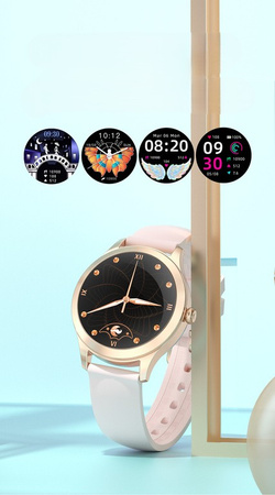 WOMEN'S SMARTWATCH G. Rossi SW014-2 rosegold (sg009b)