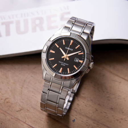 CASIO MEN'S WATCH MTP-1308D-1A2 (zd177c) + BOX