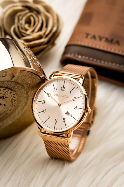 PAUL LORENS WOMEN'S WATCH - PL11503B-4D2 (zg510e) + BOX