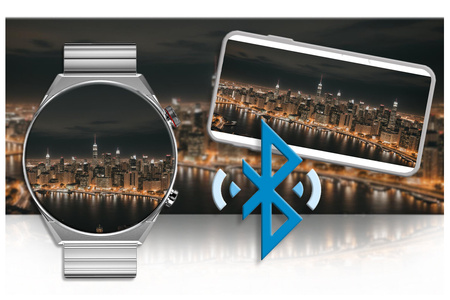 Rubicon RNCE99 MEN'S SMARTWATCH - CALL MAKING, WIRELESS CHARGING (sr046a)