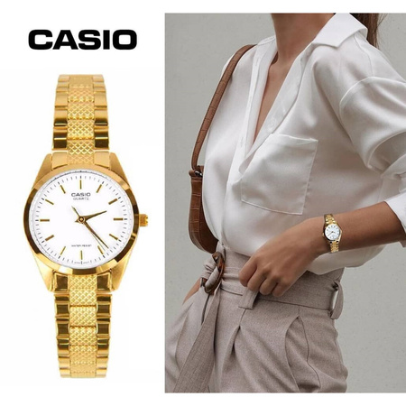 CASIO LTP-1274G-7A WOMEN'S WATCH (zd513a) + BOX