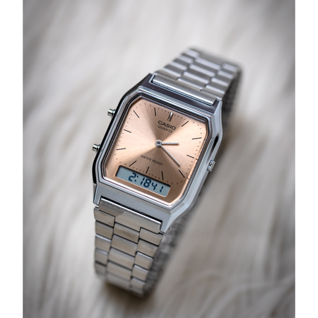 ZEGAREK UNISEX CASIO Vintage  AQ-230A-4AMQYDF + BOX