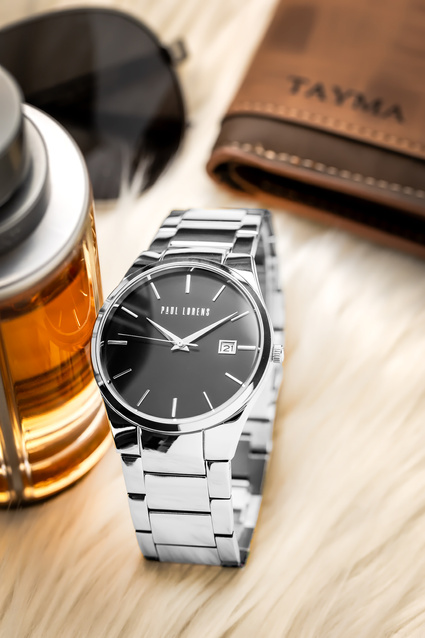 PAUL LORENS MALE WATCH -PL20015B-1C1 (zg381c) + BOX