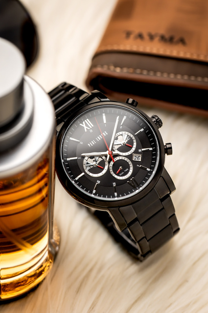 PAUL LORENS MALE WATCH - PL20017B-1A5 (zg386c) + BOX