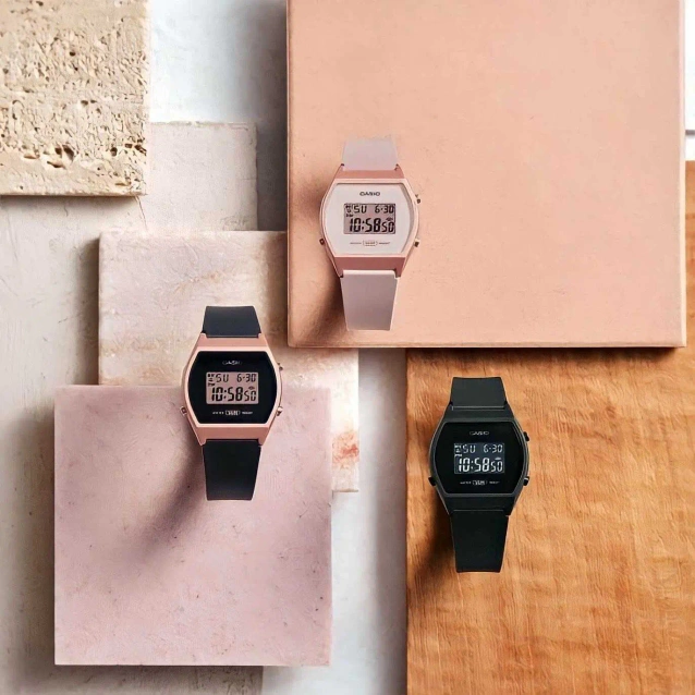 CASIO Vintage LW-204-1B WOMEN'S WATCH + BOX