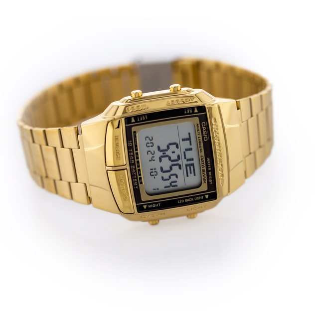 CASIO DATABANK MEN'S WATCH DB-360G-9ADF (zd161b) + BOX