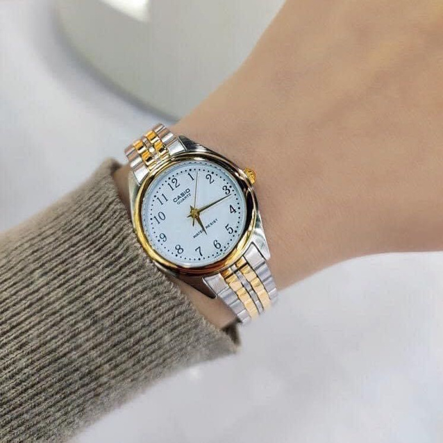 CASIO LTP-1129G-7B WOMEN'S WATCH (zd602b) + BOX