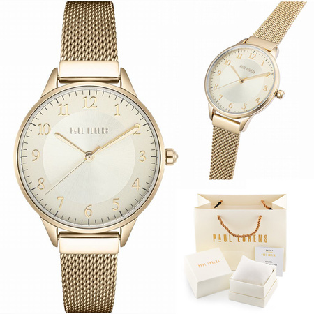 PAUL LORENS WOMEN'S WATCH - PL12189B-4D1 (zg550d) + BOX