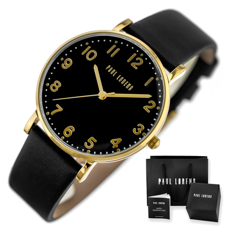 PAUL LORENS MALE WATCH - PL20005A-1A2 (zg376a) + BOX