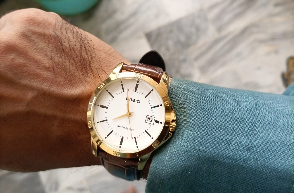 Zegarek Męski Casio Mtp-V004Gl-7A (Zd046B) + Box