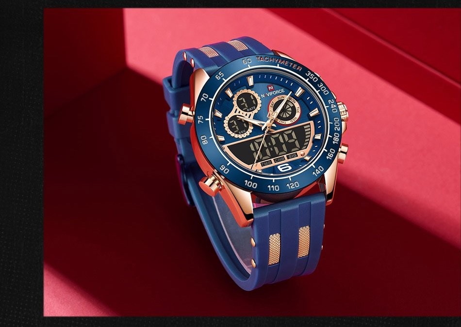 Zegarek Męski Naviforce Nf9188T - (Zn121E) + Box