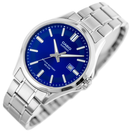 Zegarek Męski Casio MTS-100D-2A + BOX (zd236c) SZAFIR