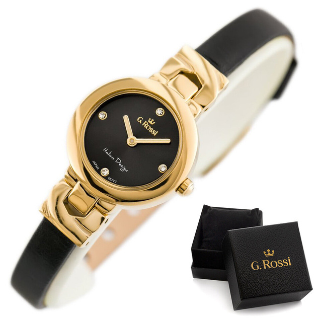 WOMEN'S WATCH G. ROSSI - 11914A (zg698f) + BOX