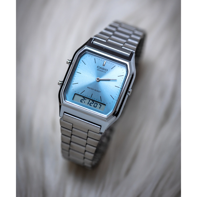 ZEGAREK UNISEX CASIO Vintage  AQ-230A-2A1 + BOX