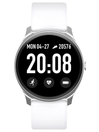 SMARTWATCH UNISEX G. Rossi SW010-1 silver/white (sg005a)