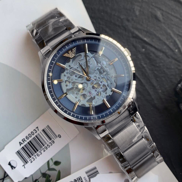 EMPORIO ARMANI SKELETON AUTOMATIC men's watch AR60037 (zi054a)