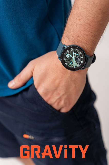 SMARTWATCH UNISEX GRAVITY GT1-9 PRO - BLUETOOTH CONNECTIONS, ADDITIONAL PASSAGE (sg027i)