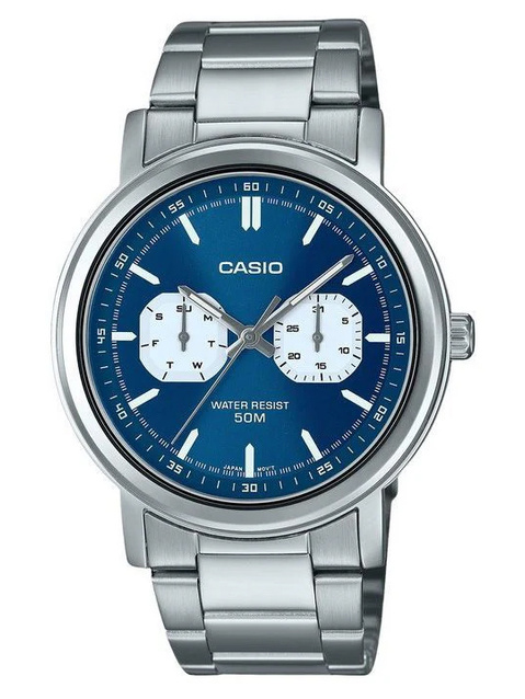 CASIO MEN'S WATCH MTP-E335D-2E1 (zd274b) + BOX