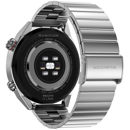 Rubicon RNCE99 MEN'S SMARTWATCH - CALL MAKING, WIRELESS CHARGING (sr046a)