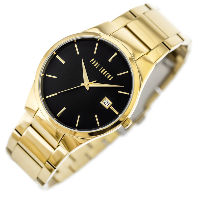 PAUL LORENS MALE WATCH - PL20015B-1D1 (zg381b) + BOX