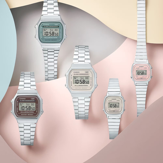 ZEGAREK UNISEX CASIO  Retro Vintage A168WA-8A + BOX