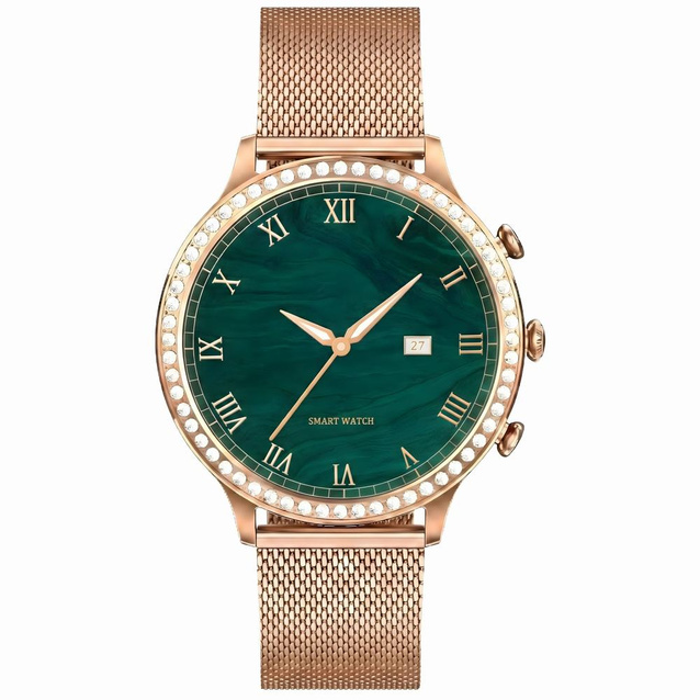 SMARTWATCH DAMSKI GRAVITY GT5-6 - DODATKOWY PASEK (sg043f)