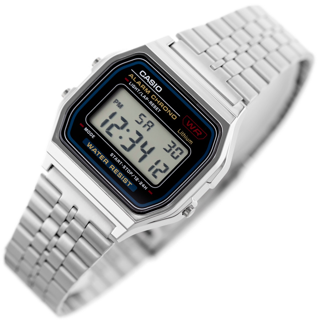 CASIO A159W-N1DF MEN'S WATCH - CLASSIC (zd168a) + BOX