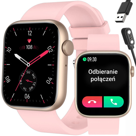 SMARTWATCH UNISEX GRAVITY GT3-1 - ROZMOWY BLUETOOTH, WŁASNE TARCZE (sg022a)