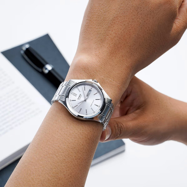 CASIO MALE WATCH MTP-1239D-7ADF - MULTIDATA (zd040a) + BOX