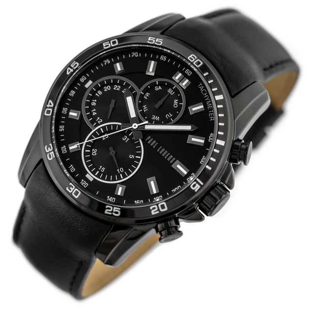 ZEGAREK MĘSKI PAUL LORENS -  PL9753A8-1A1-2 (zg364e) + BOX