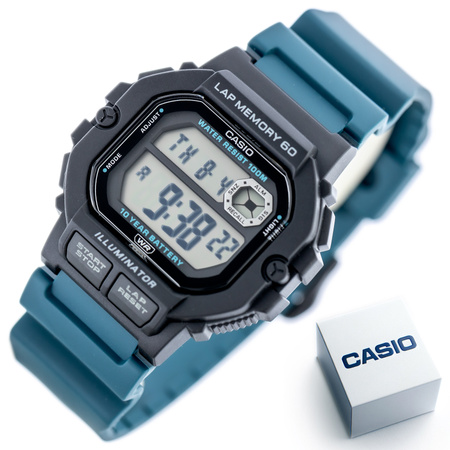 ZEGAREK MĘSKI CASIO Sports WS-1400H-3A + BOX (zd271c)
