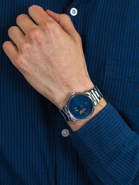 Zegarek Męski Orient Open Heart Automatic RA-AR0101L10B + BOX