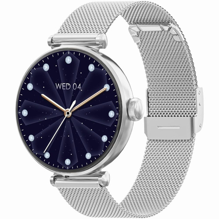 SMARTWATCH DAMSKI GRAVITY GT26-8 - DODATKOWY PASEK (sg042h)