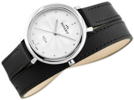 ZEGAREK DAMSKI BISSET BSAE82 (zb566a) - DŁUGI PASEK