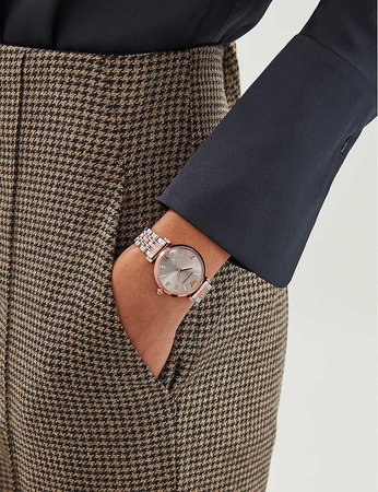 ZEGAREK DAMSKI EMPORIO ARMANI AR1840 - GIANNI T-BAR (zi526e)